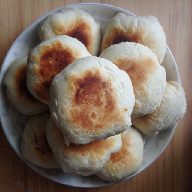 霉干菜鲜肉月饼（平底锅版）
