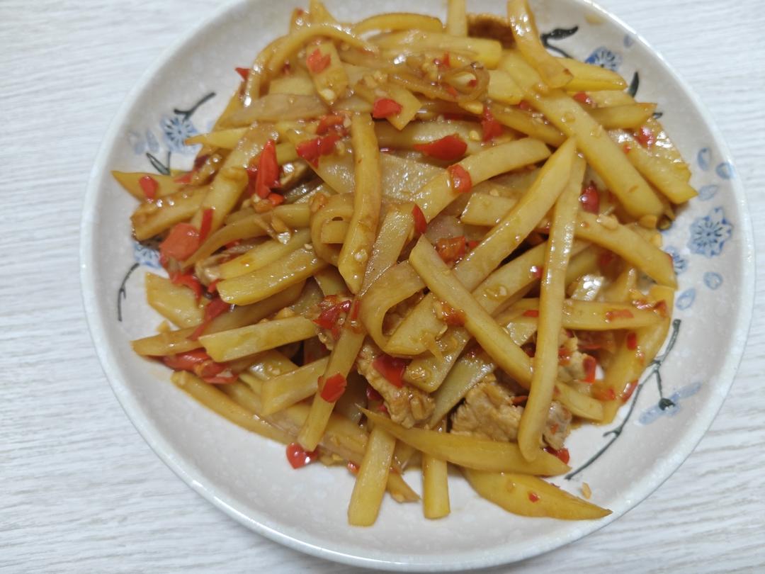 酸辣土豆丝的家常做法 超级下饭