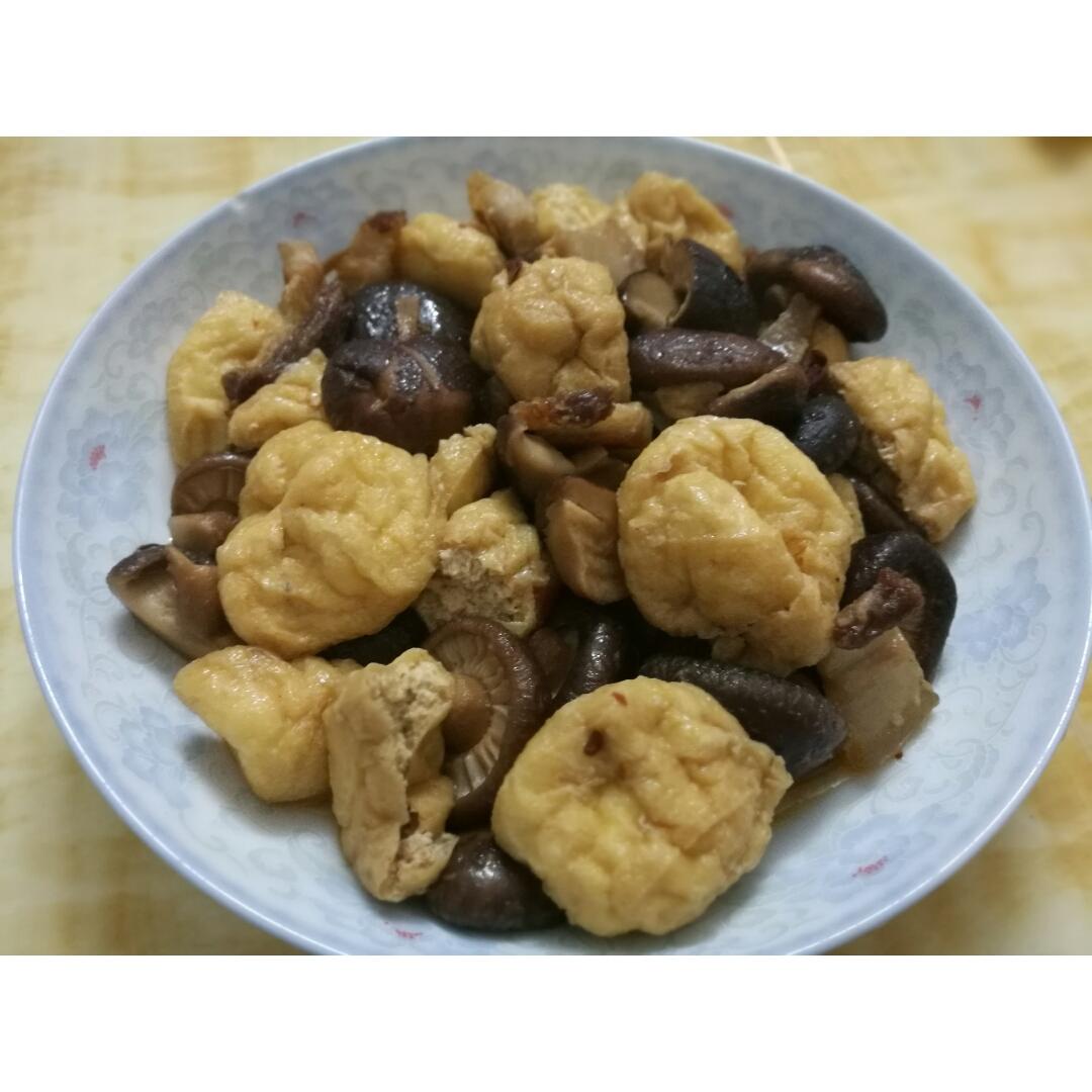 香菇油豆腐