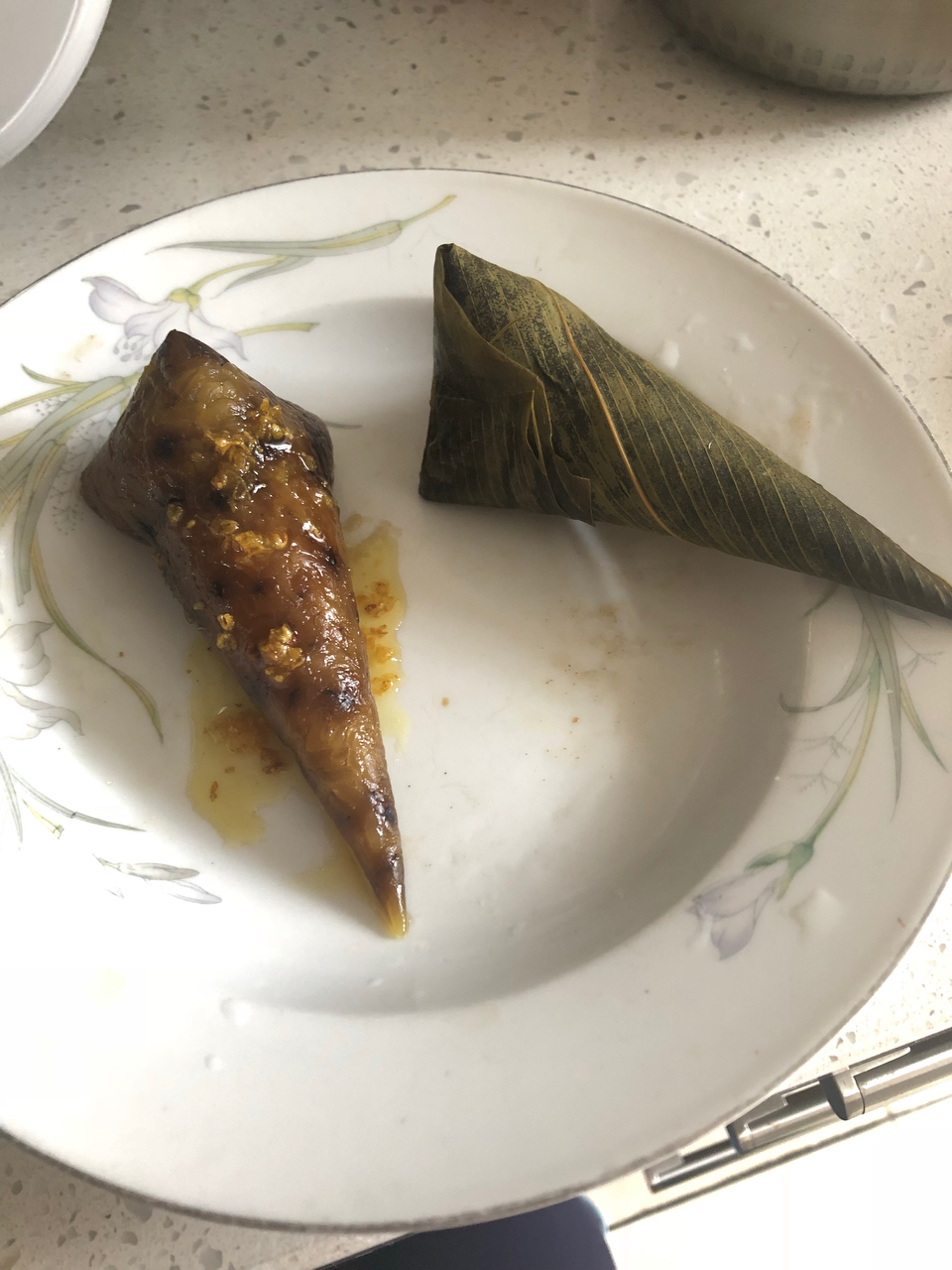 桂花碱水粽