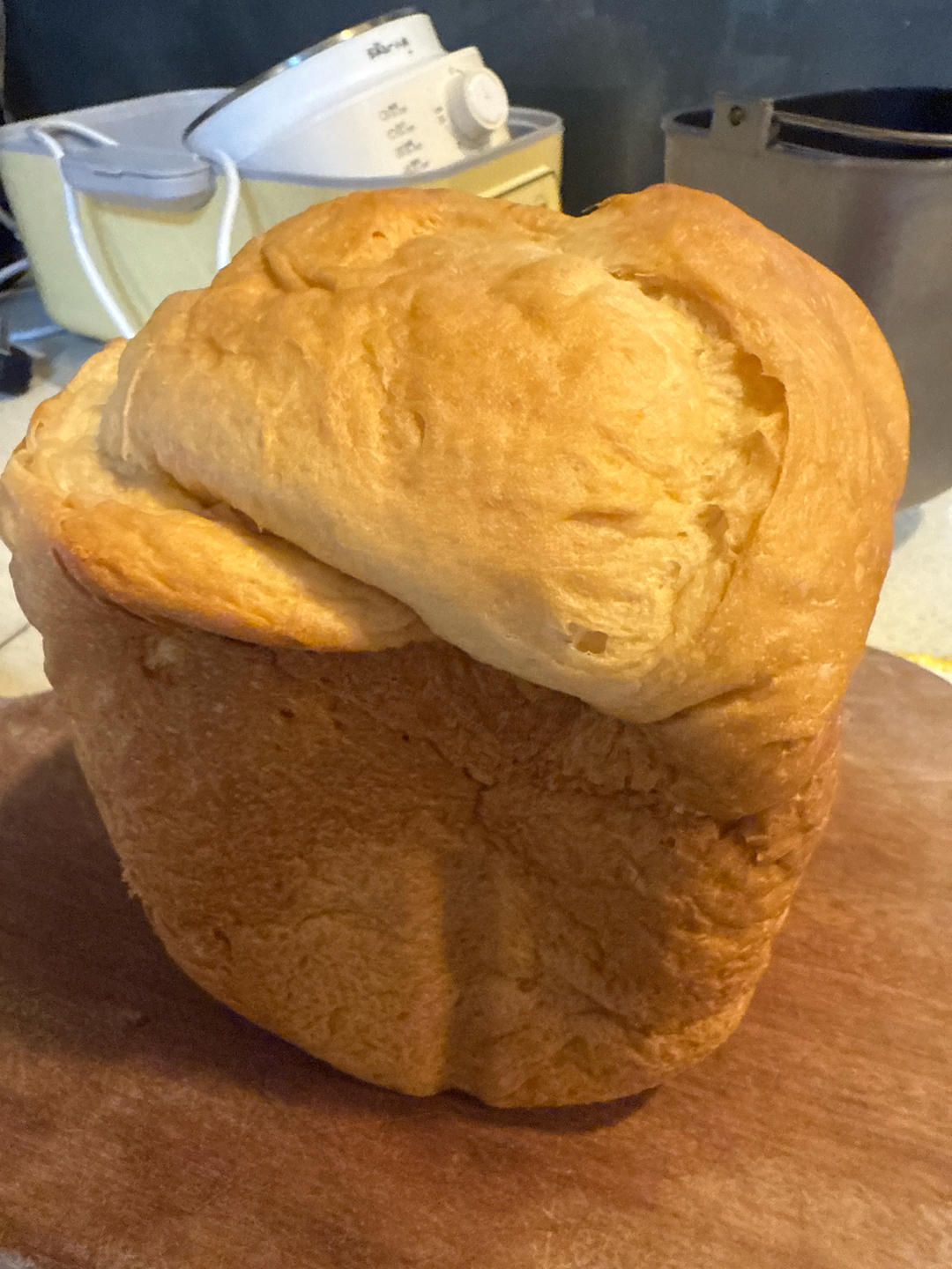 像云朵一样松软的北海道吐司（松下面包机版）消耗淡奶油