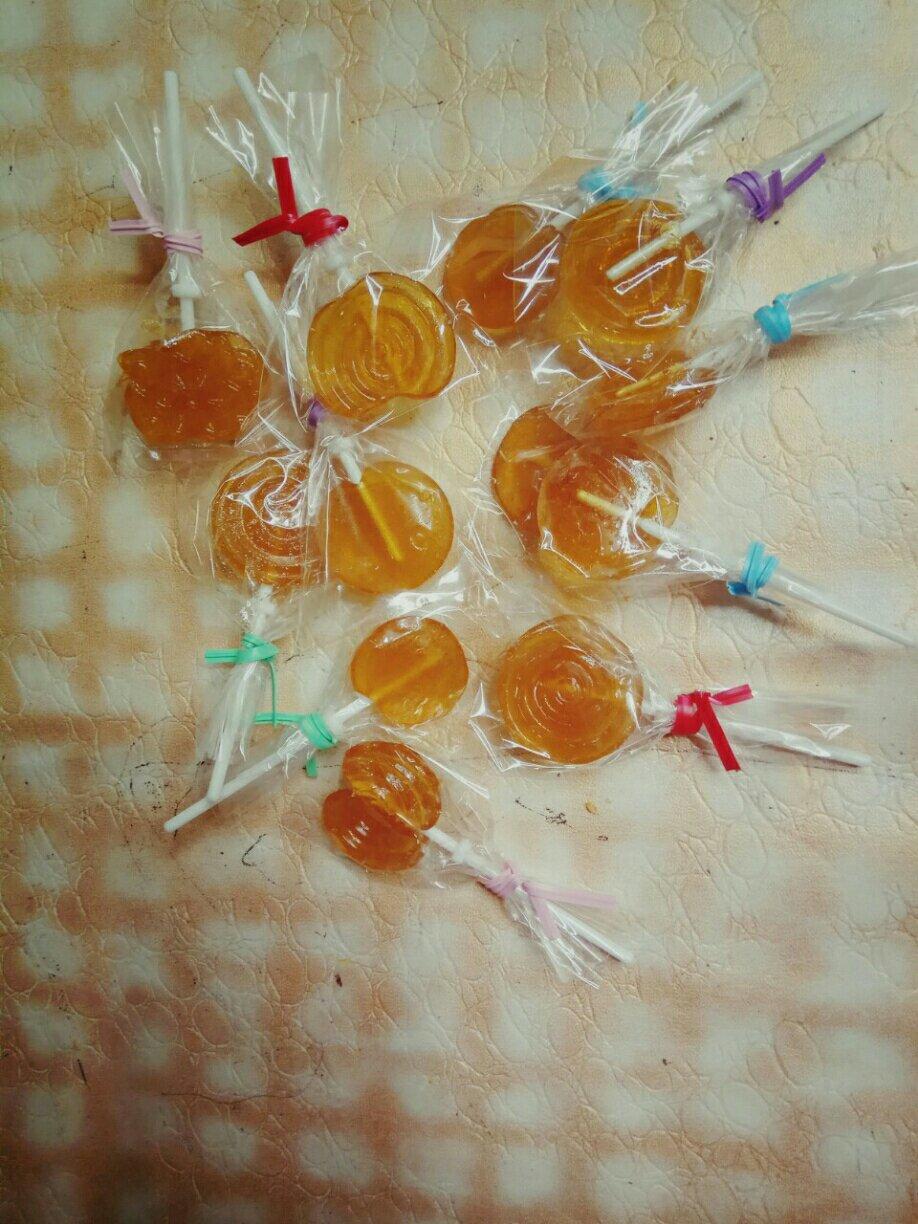 晶莹剔透棒棒糖