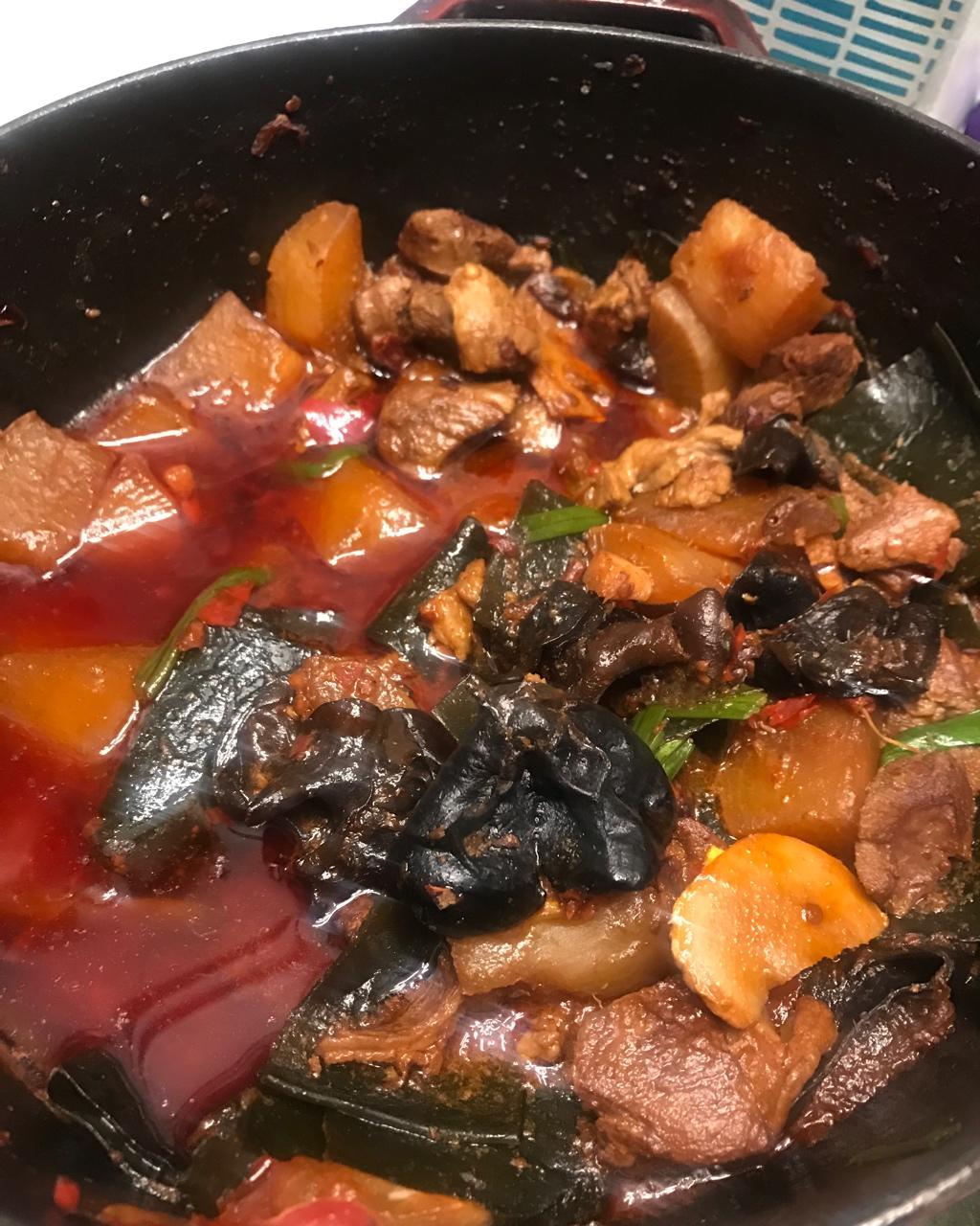 红烧羊肉萝卜
