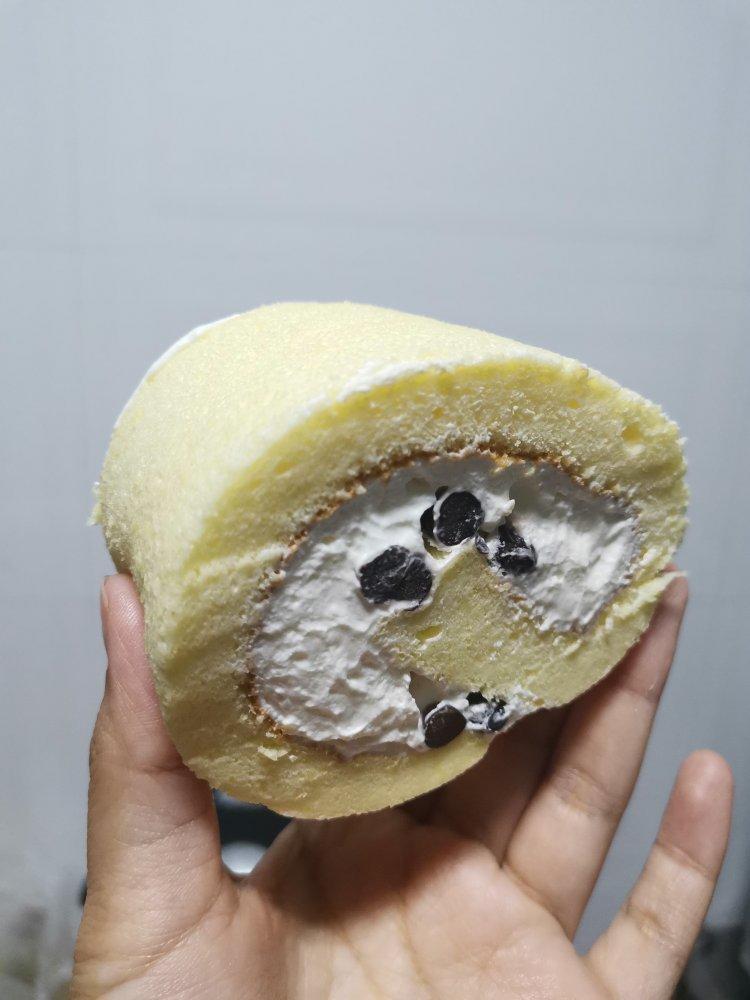 抹茶红豆蛋糕卷