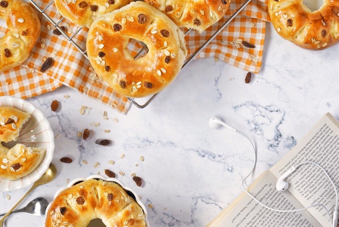 超柔软~德国🇩🇪苹果圈面包