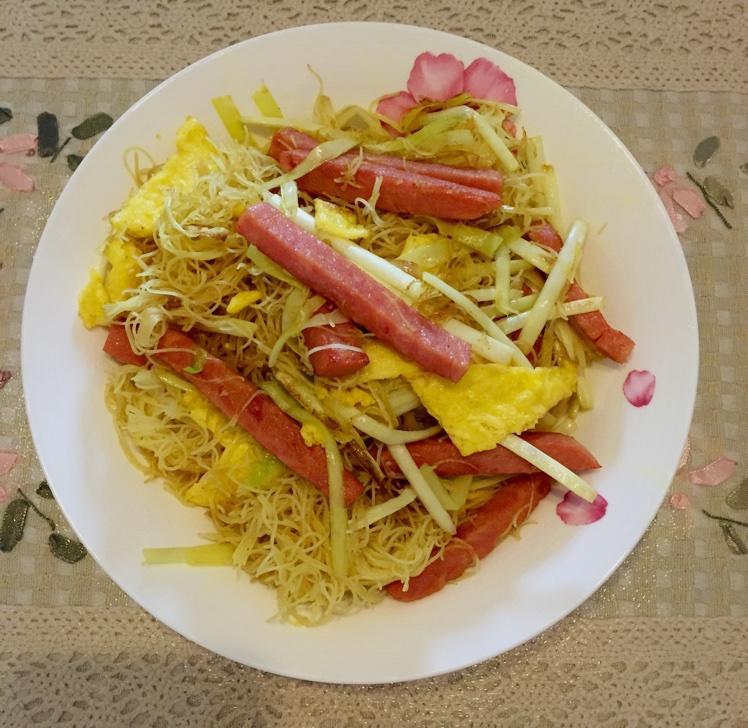 星洲炒米粉的做法