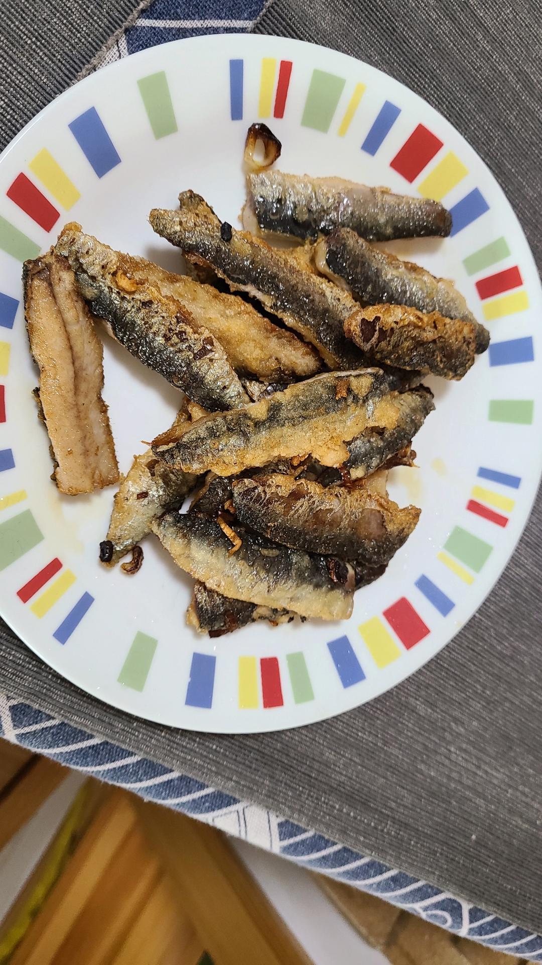 零难度的香煎沙丁鱼