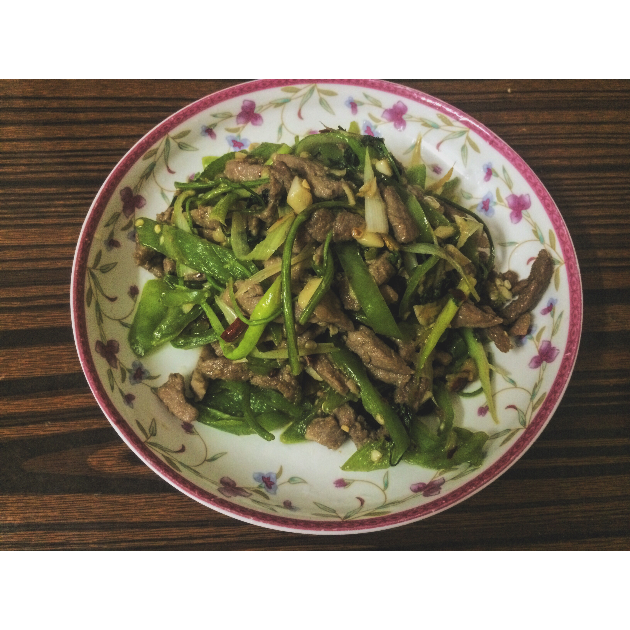 香辣肉丝