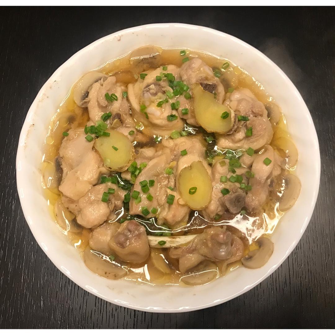 香菇蒸鸡腿肉