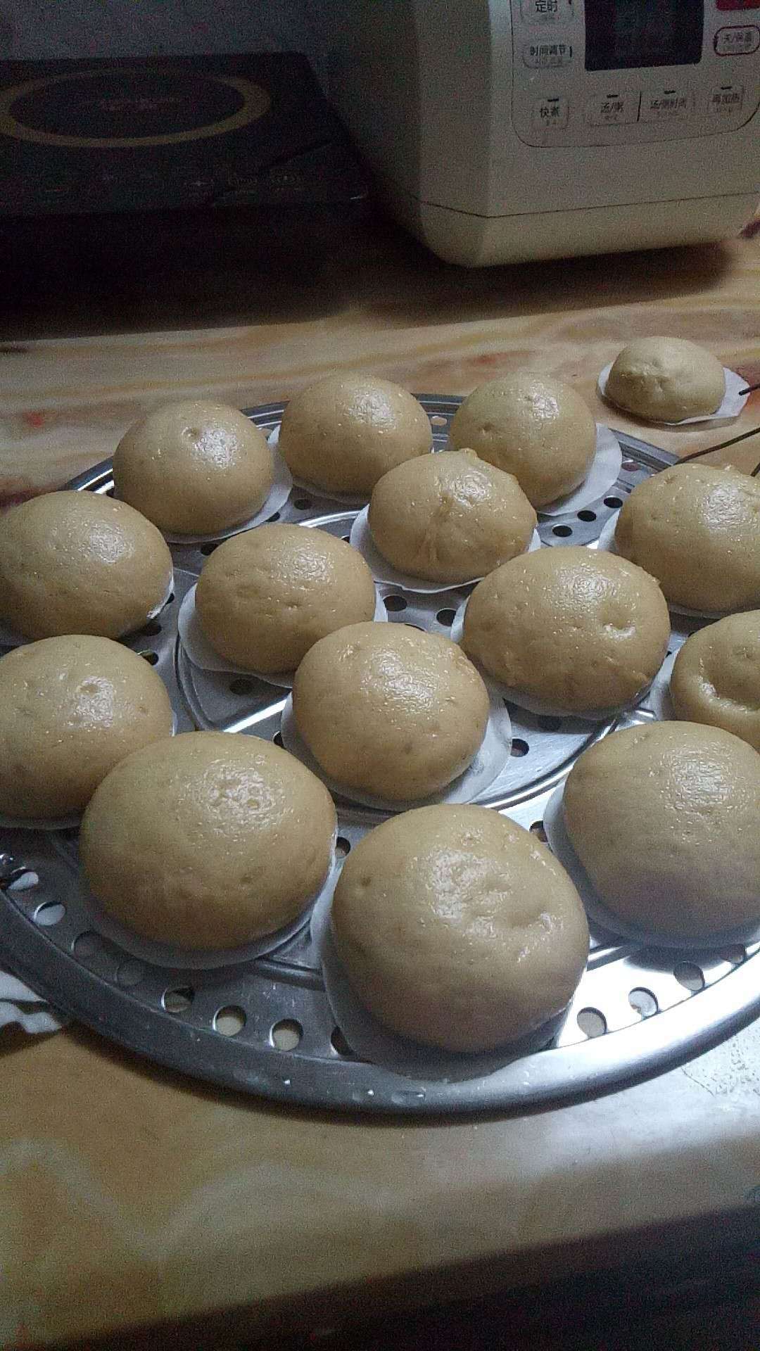 红糖豆沙包的做法