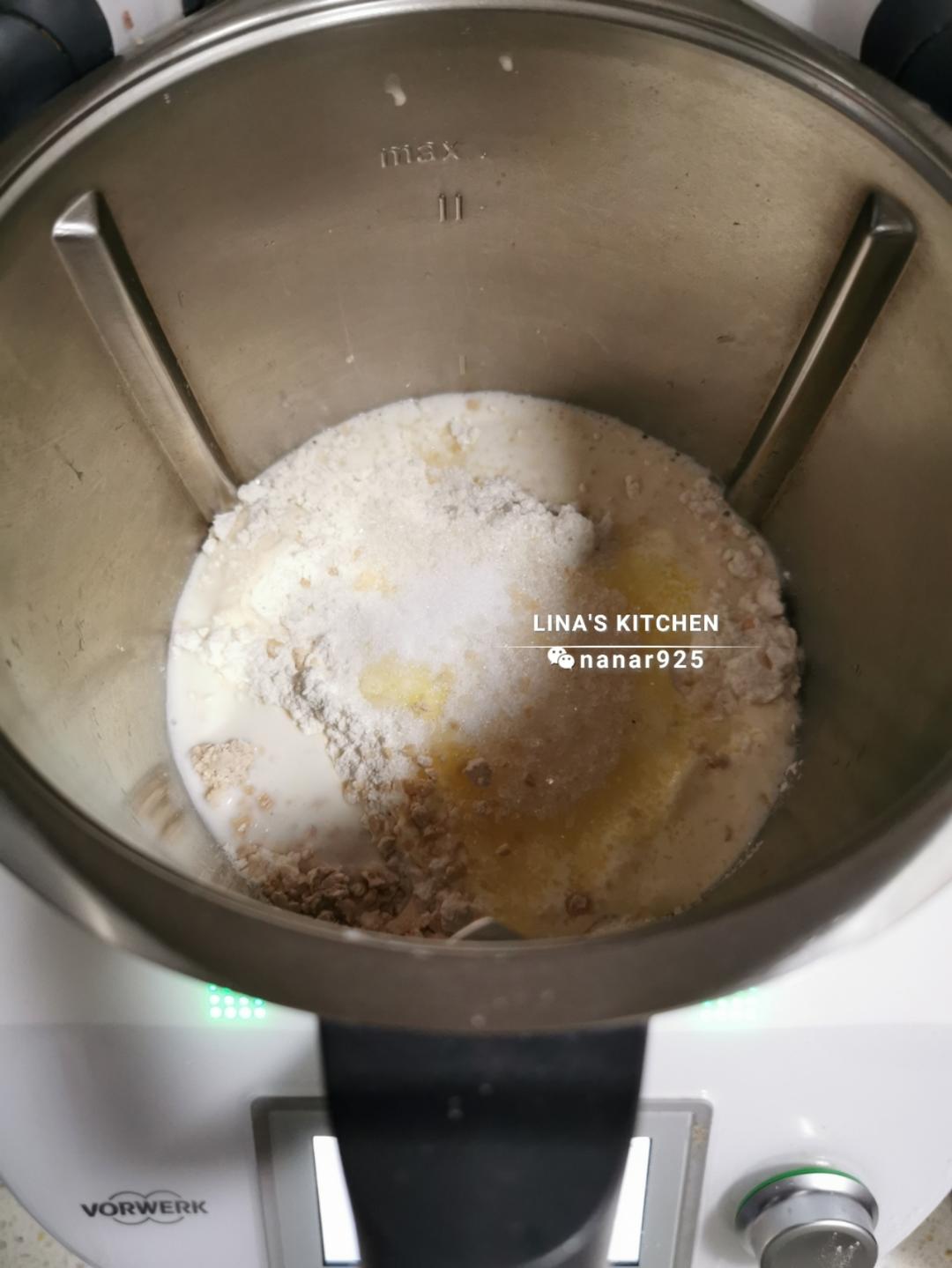 纯奶手撕吐司的做法 步骤1