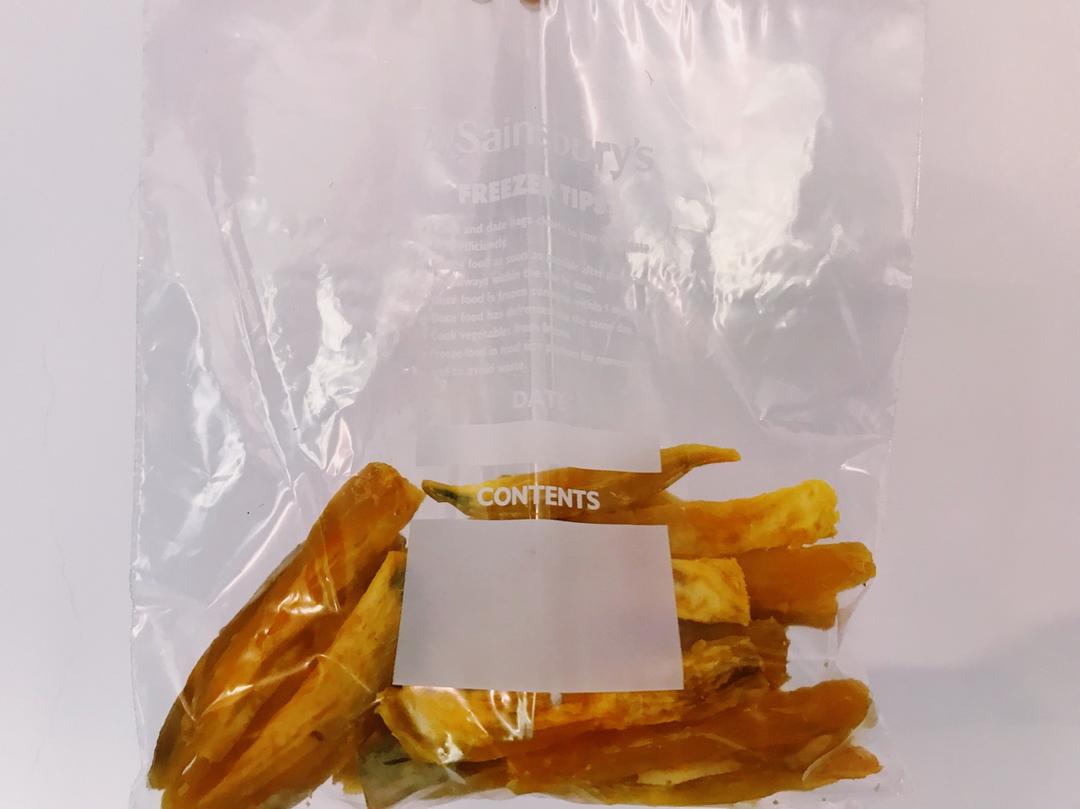 自制红心地瓜干