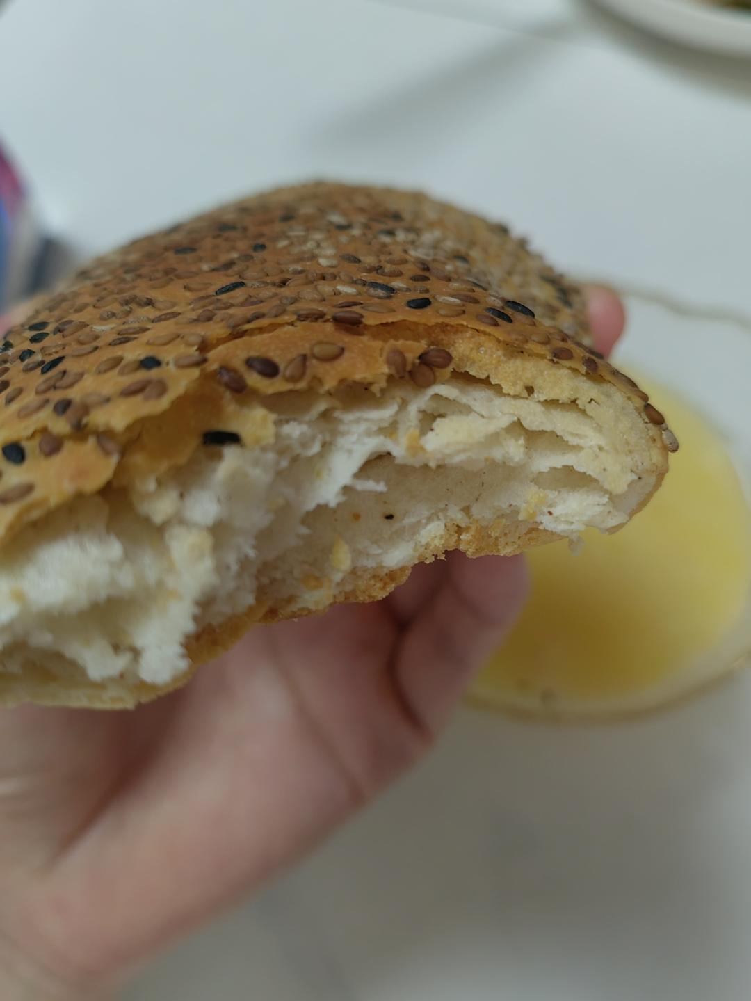 好好吃饭 ▎油酥烧饼，快速省时版
