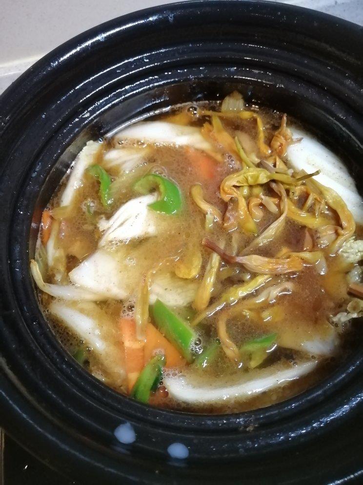 很香的白菜炖五花肉