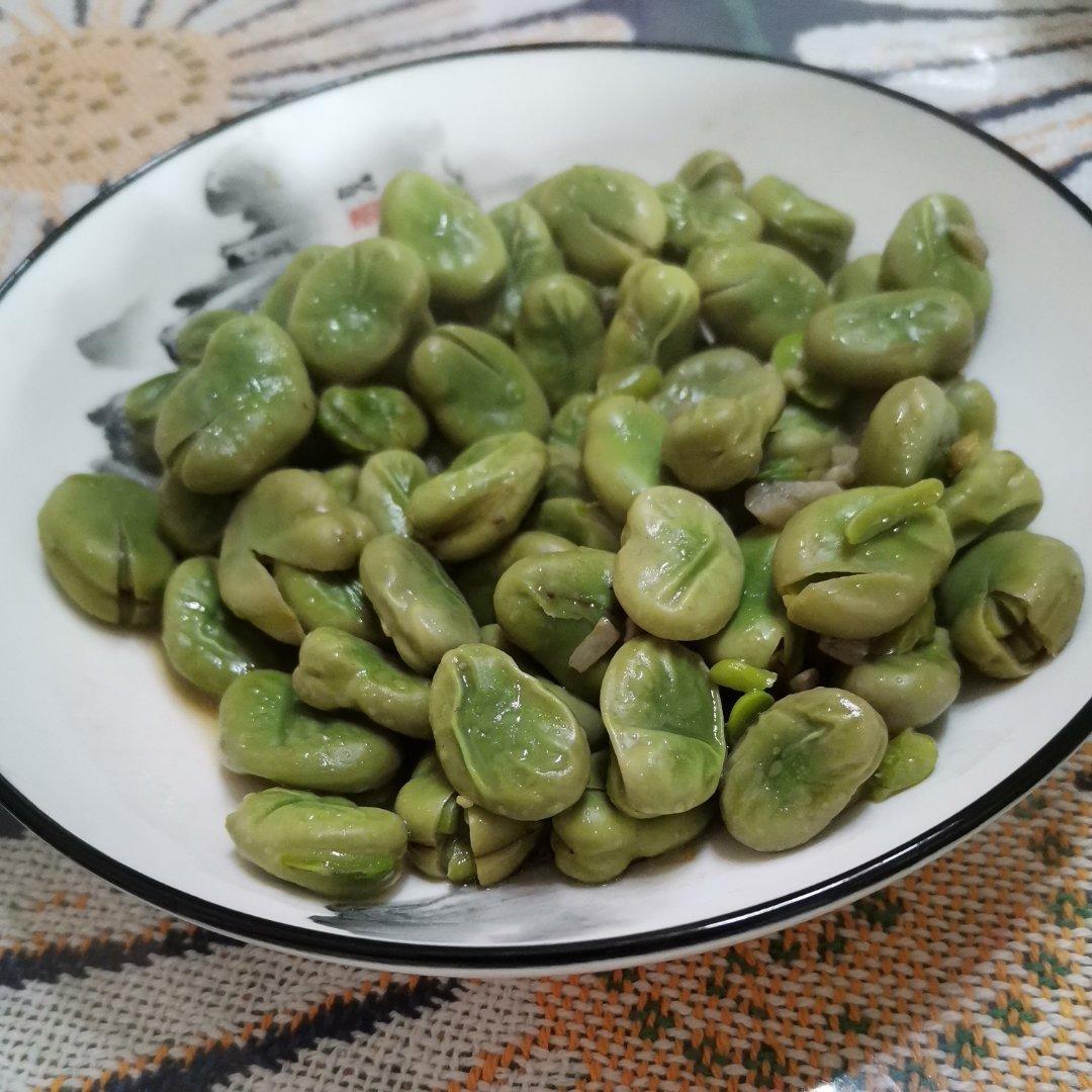 超好吃的蒜香蚕豆