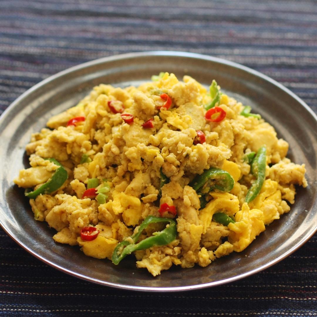 k-喵爪做的鱼子炒鸡蛋