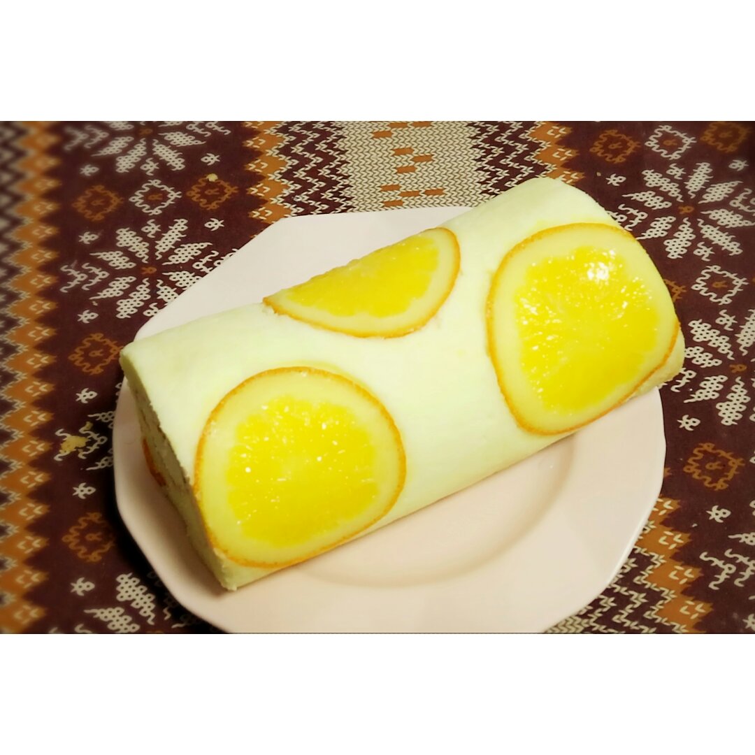 橙子蛋糕卷