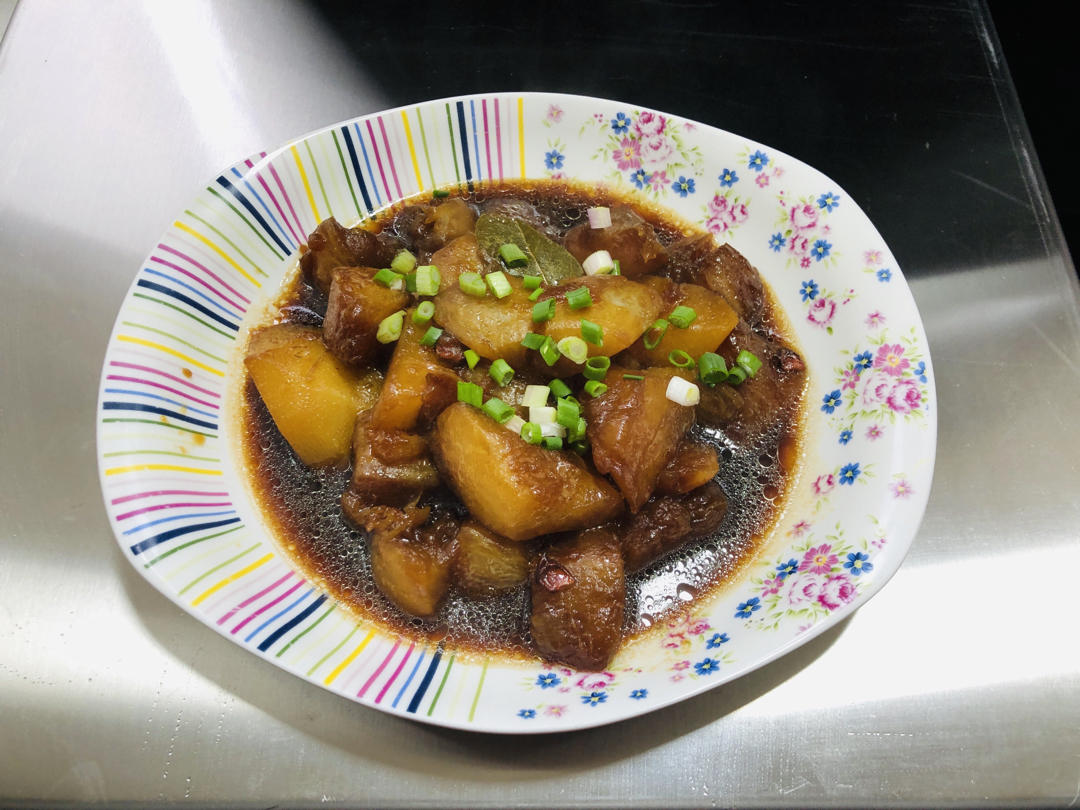 酱烧萝卜
