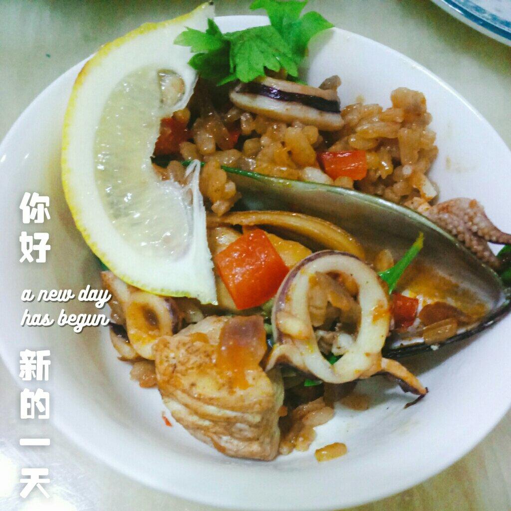 正宗paella 西班牙海鲜饭