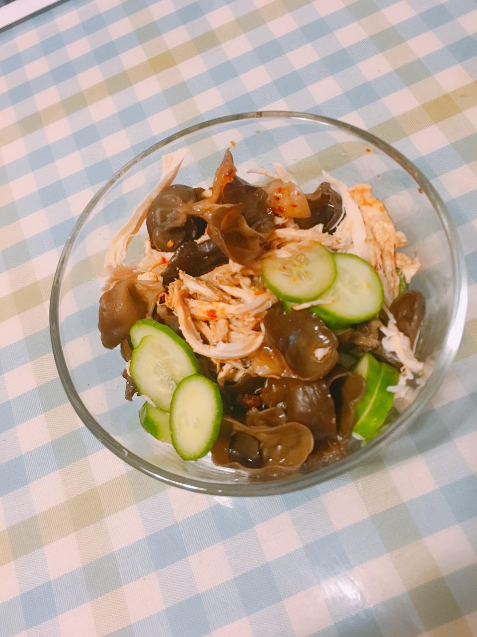 减脂健身｜凉拌手撕鸡丝（香辣&麻油版）