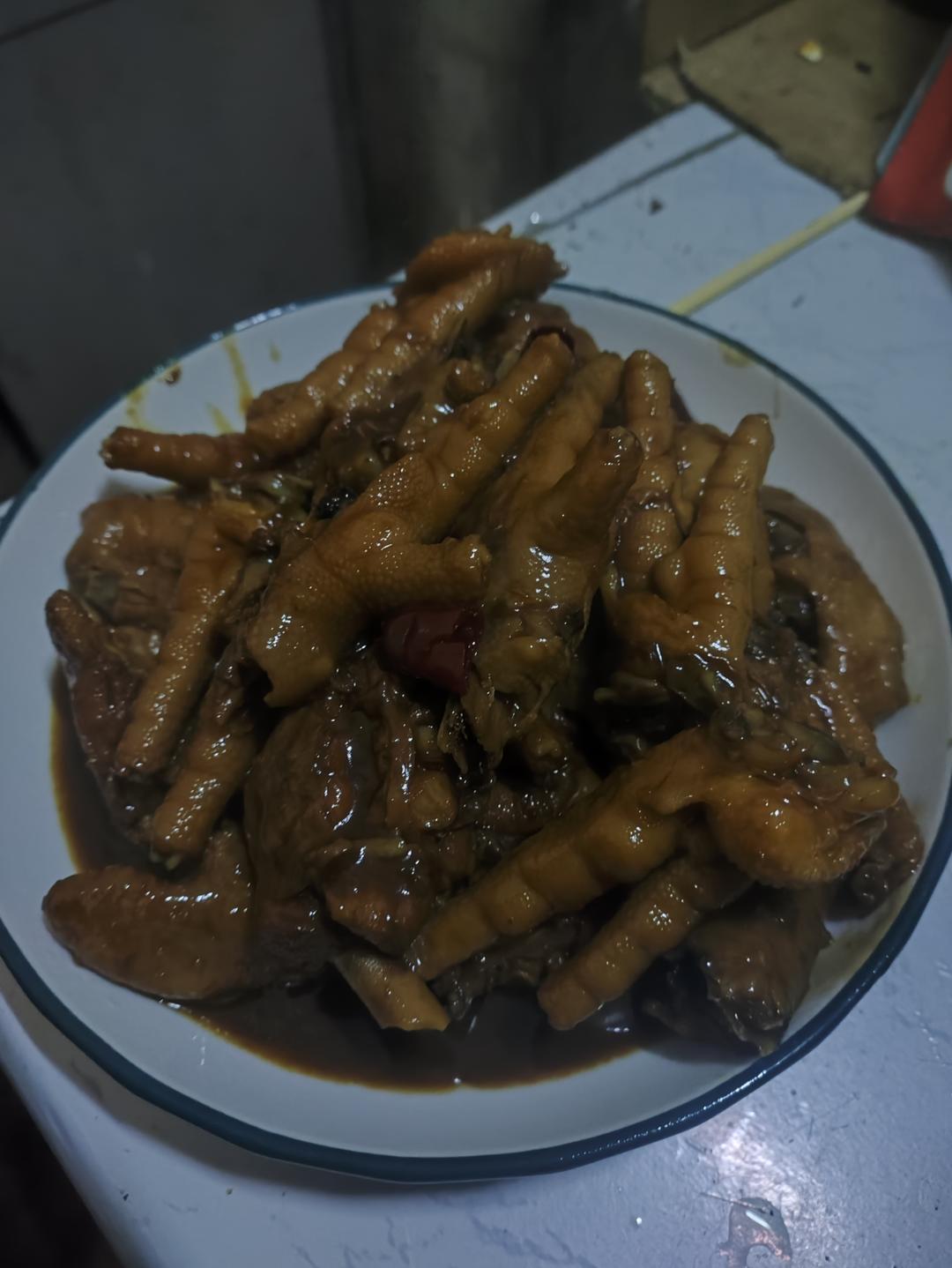 红烧鸡爪 好吃又简单