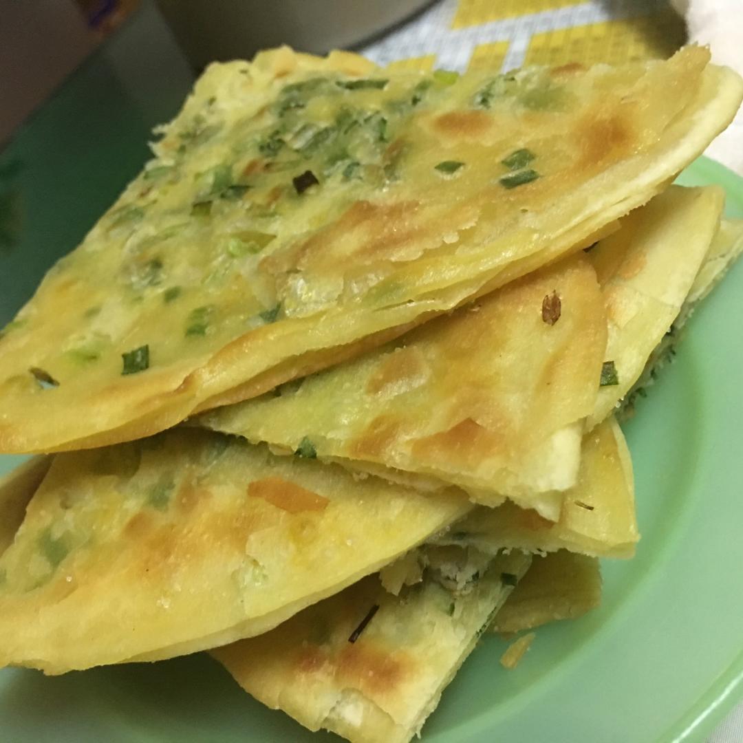 水饺皮｛葱油饼｝