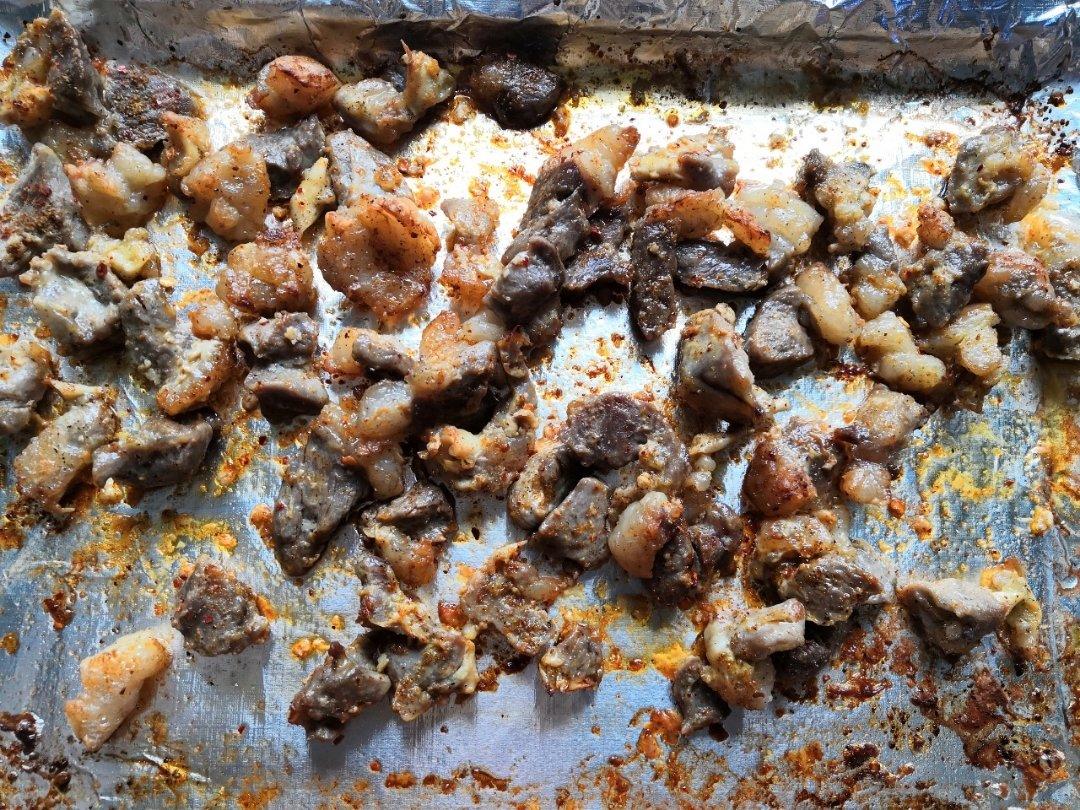 烤箱版羊肉串(绝对不亚于碳烤的烤串)