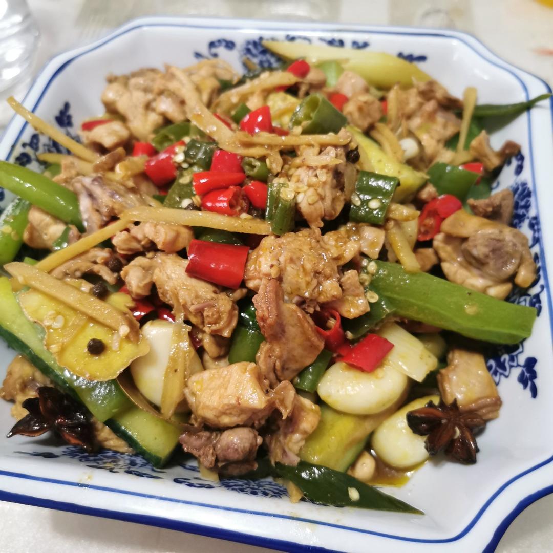 双椒兔丁（重口味江湖菜）