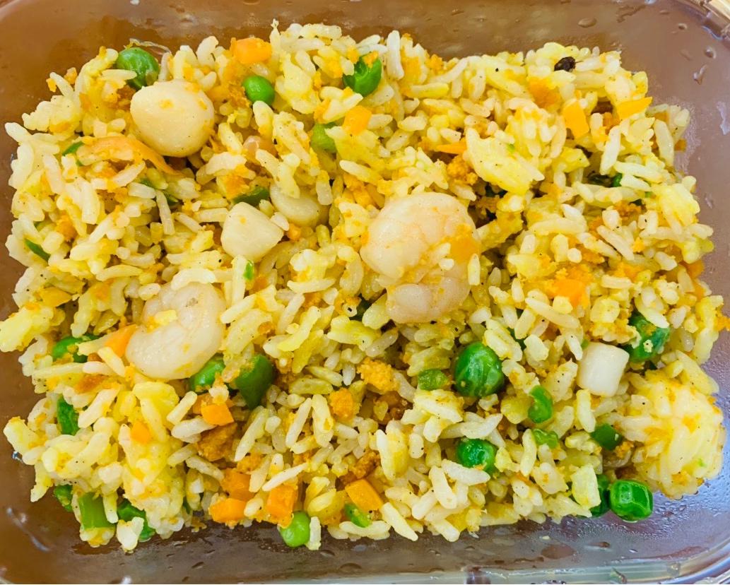 超豪华的海胆炒饭～