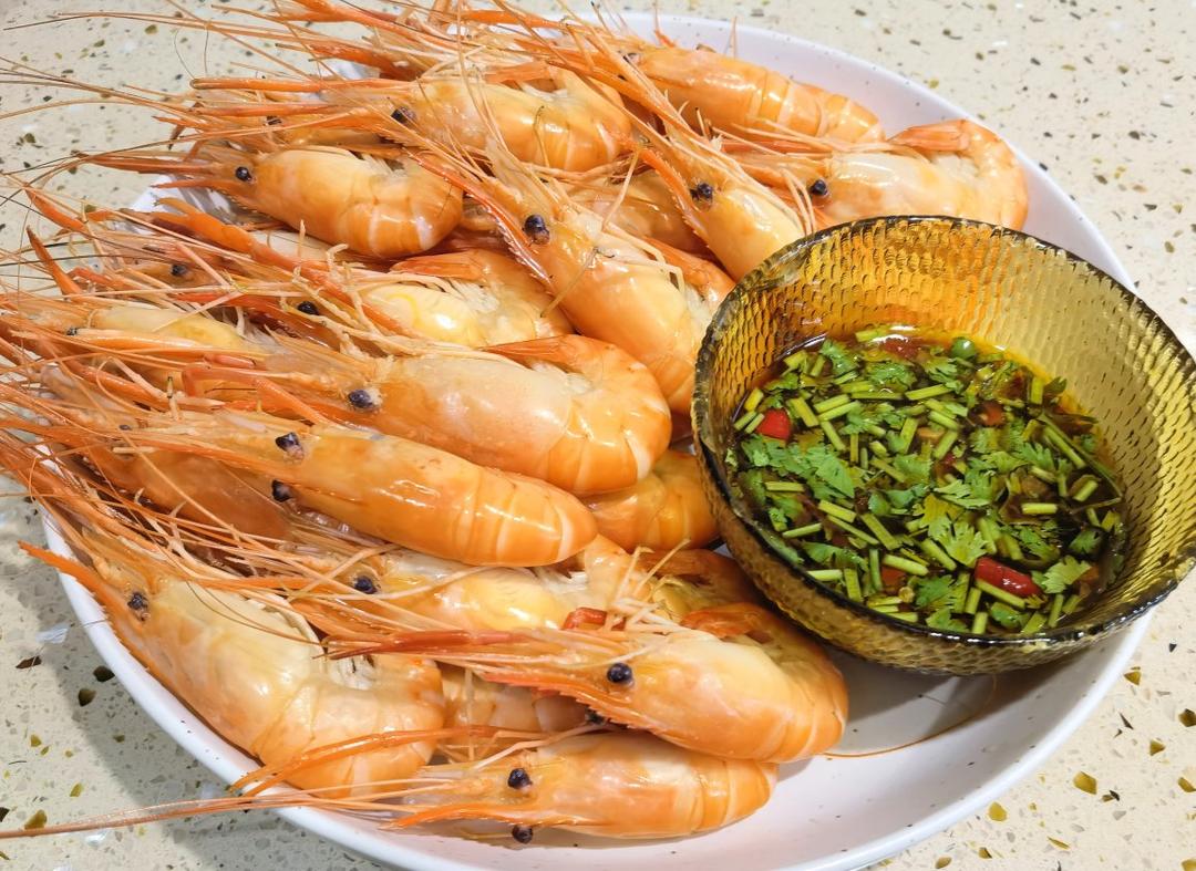 白焯沼虾（好吃简单到飞起）