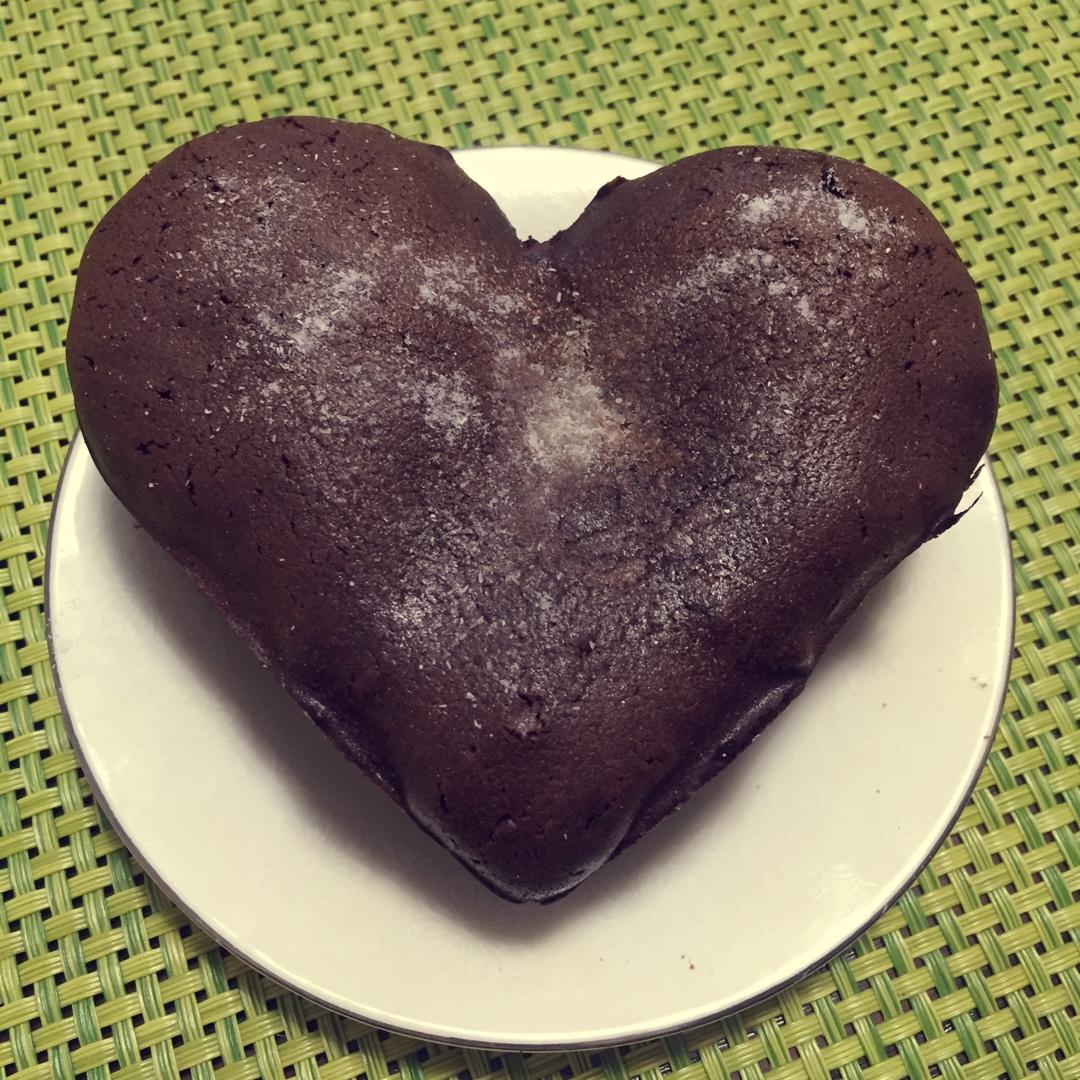零基础巧克力熔岩蛋糕（1只量）