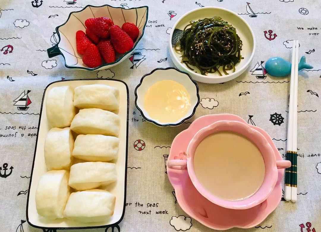 纯奶手撕吐司的做法 步骤1