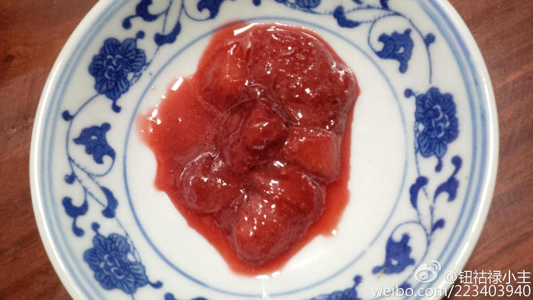 自制无添加草莓酱