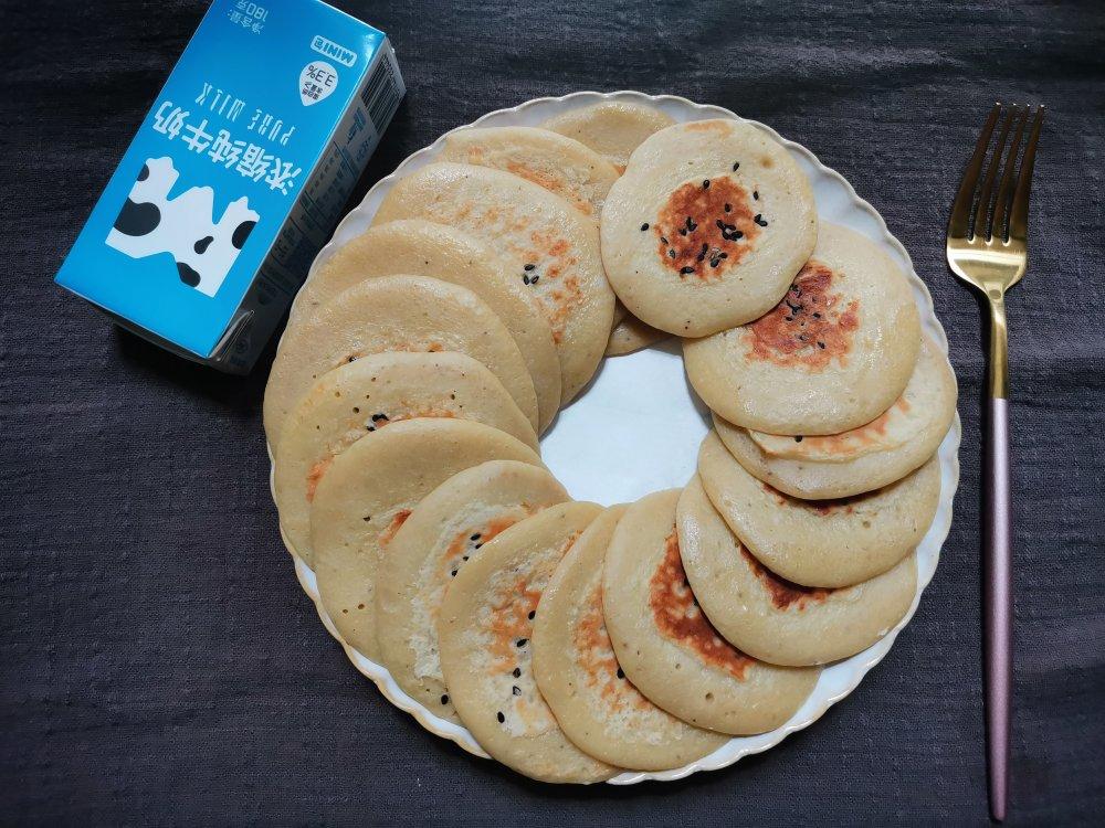 香蕉牛奶早餐饼