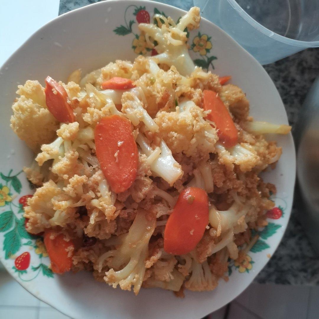 小炒有机菜花