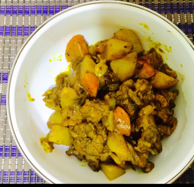 泰式椰浆咖喱鸡