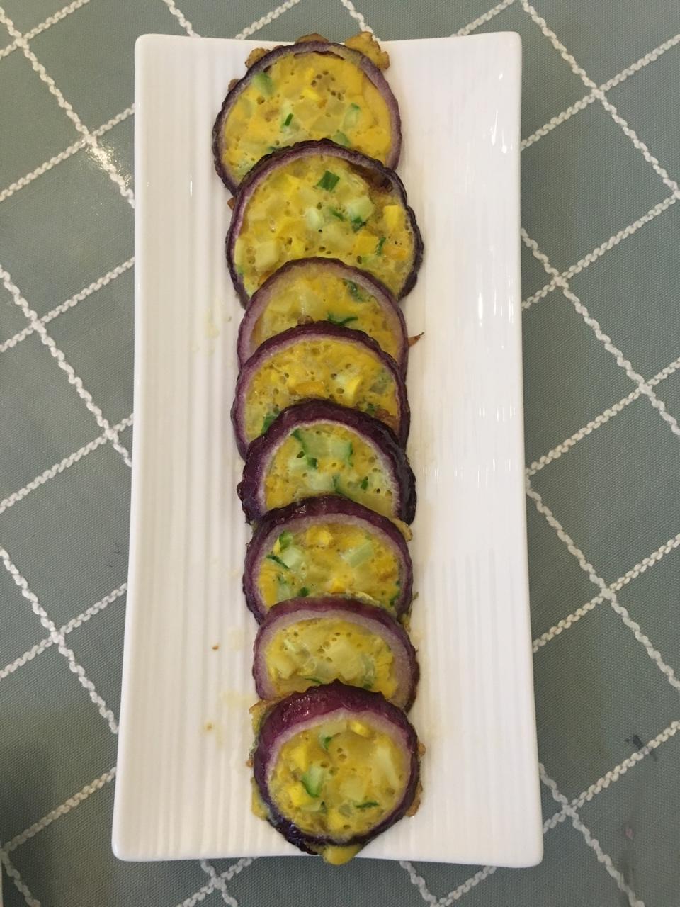 洋葱圈蛋饼