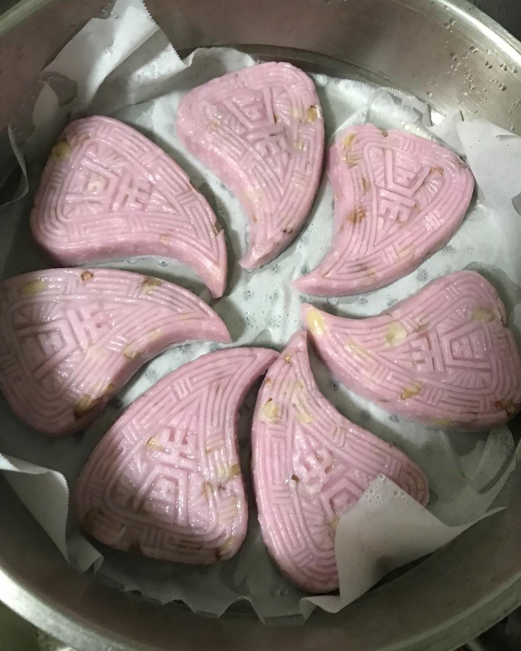 wuli鱼丸做的红粿桃