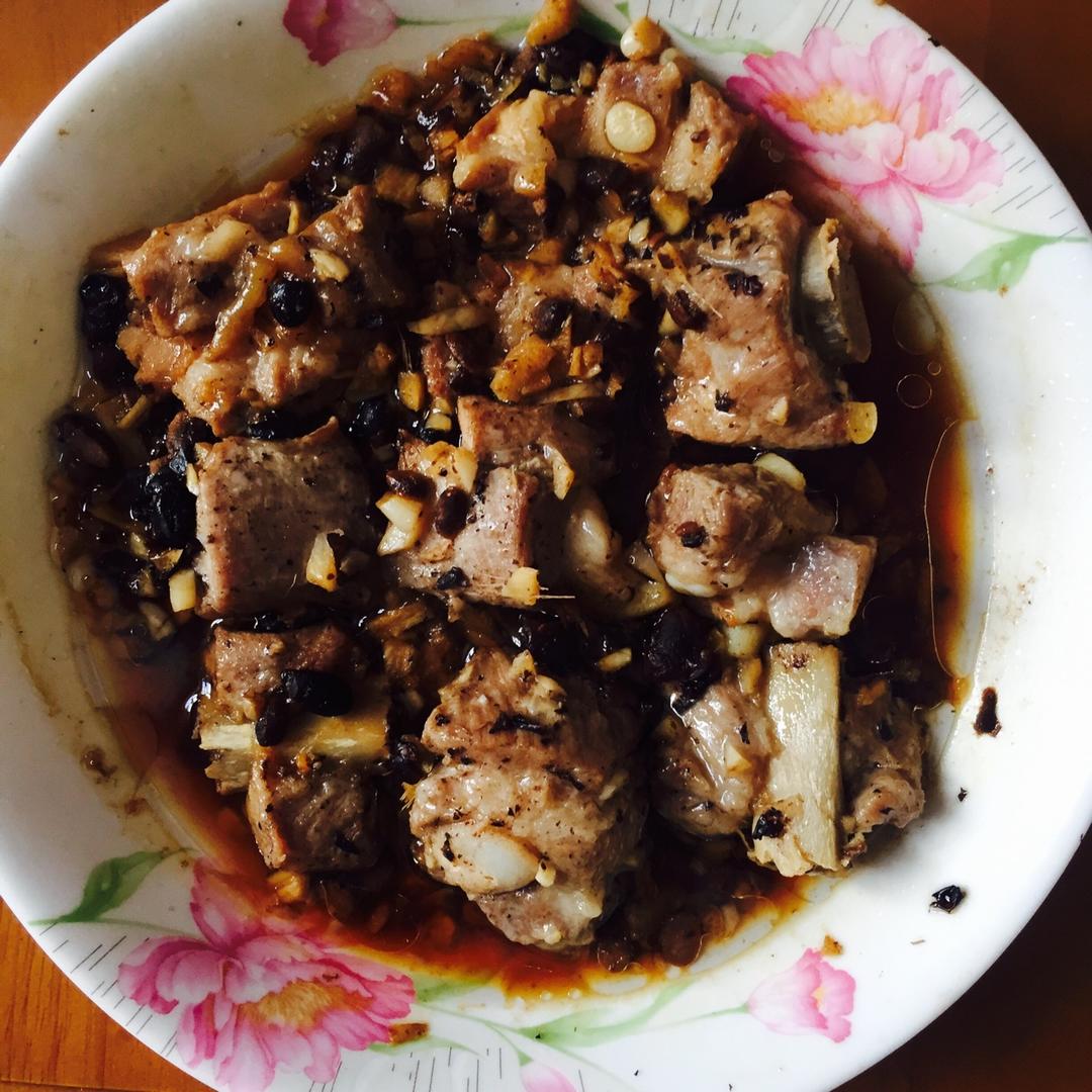 蒜蓉豆豉蒸排骨