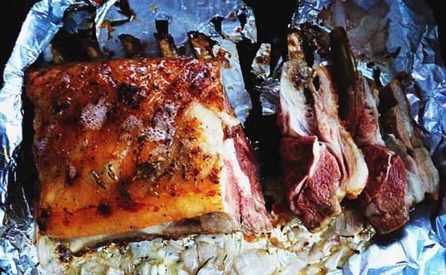 Roasted Rosemary Lamb Chops 香烤羊排