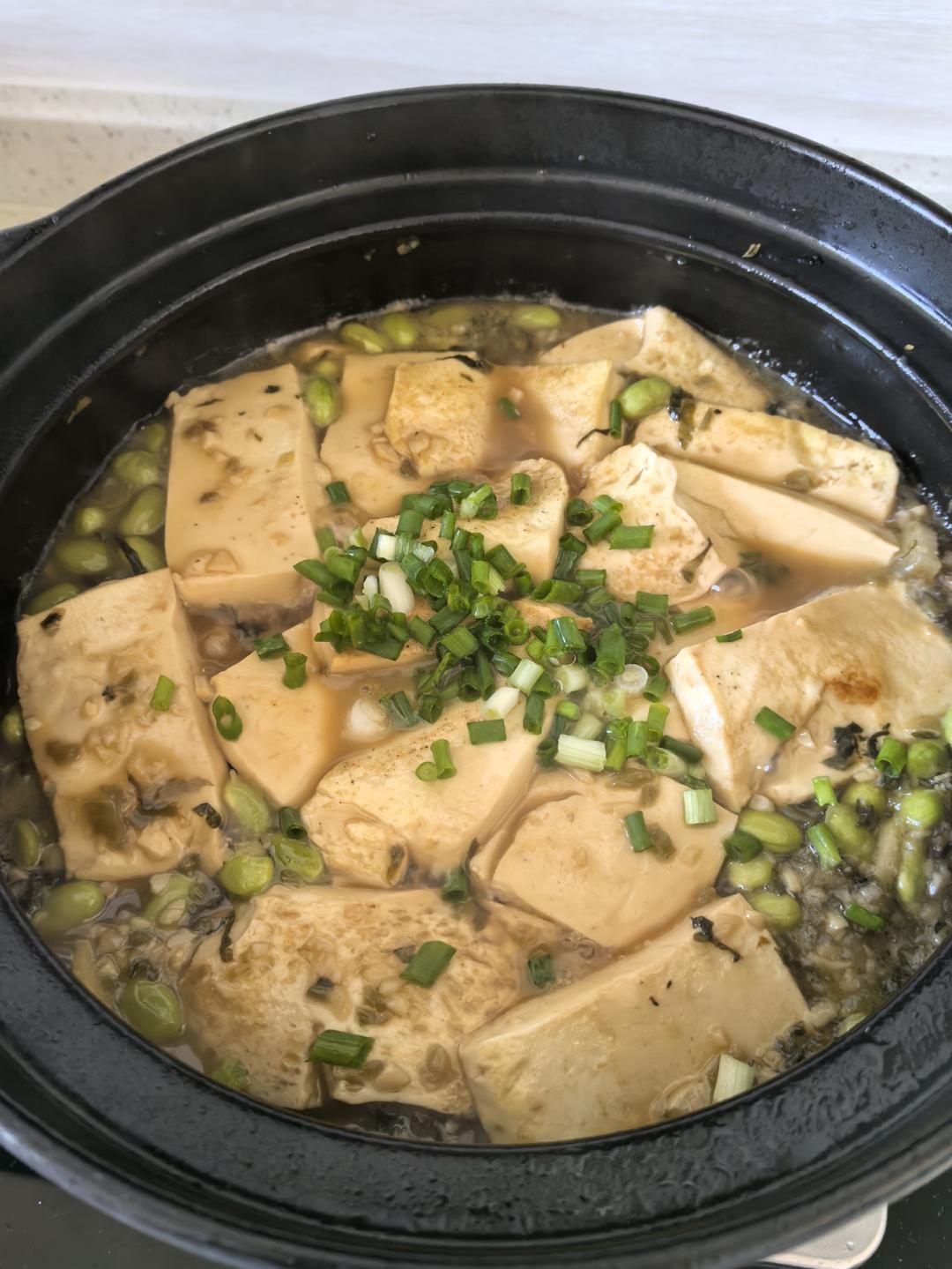 砂锅·雪菜豆腐