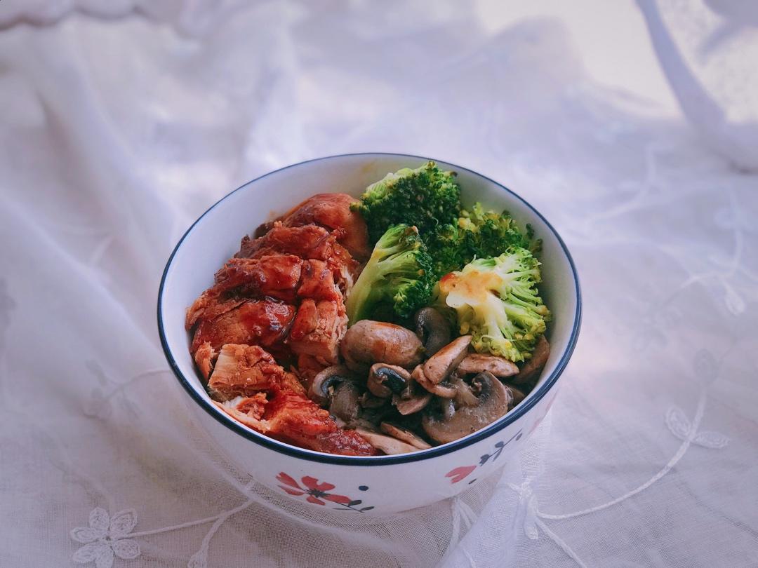 照烧鸡腿饭