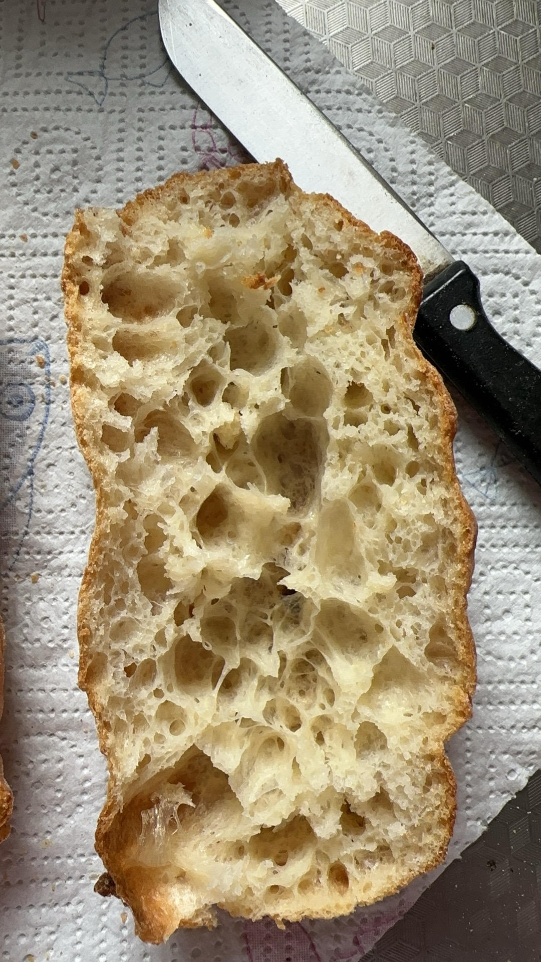 免揉欧包，恰巴塔，可空气炸锅家庭版