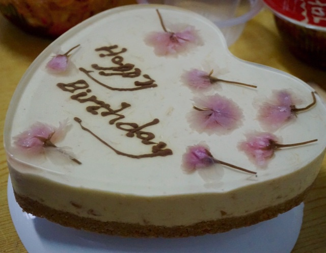 樱花渐变慕斯蛋糕（6寸）