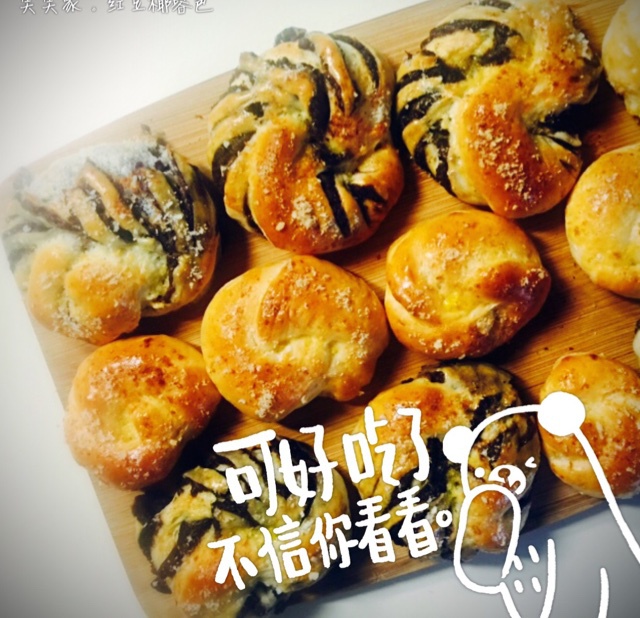 豆沙面包卷