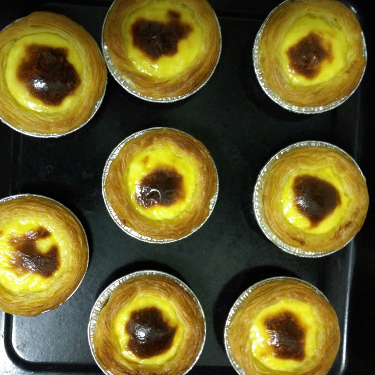 超完美味道超正的蛋挞配方，比KFC的还要嫩还要香~做过最好吃的蛋挞配方