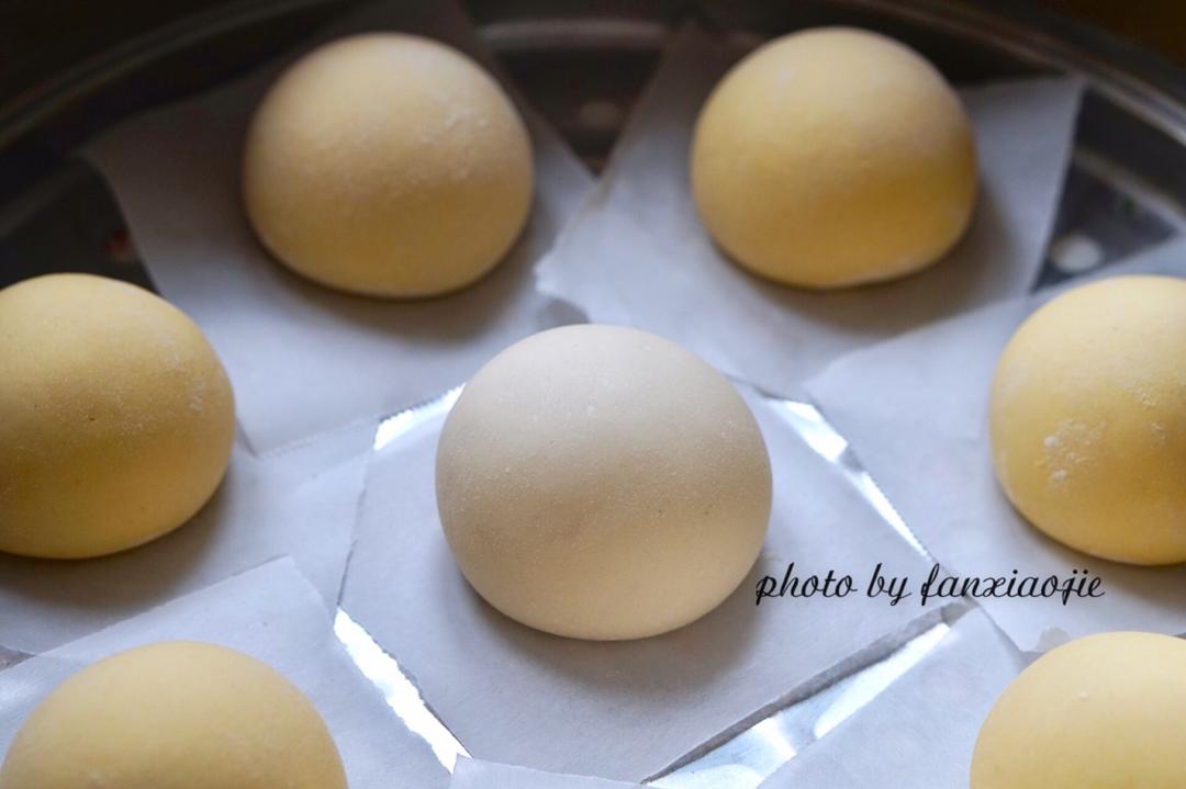 纯手工奶香馒头【无泡打粉，无添加】