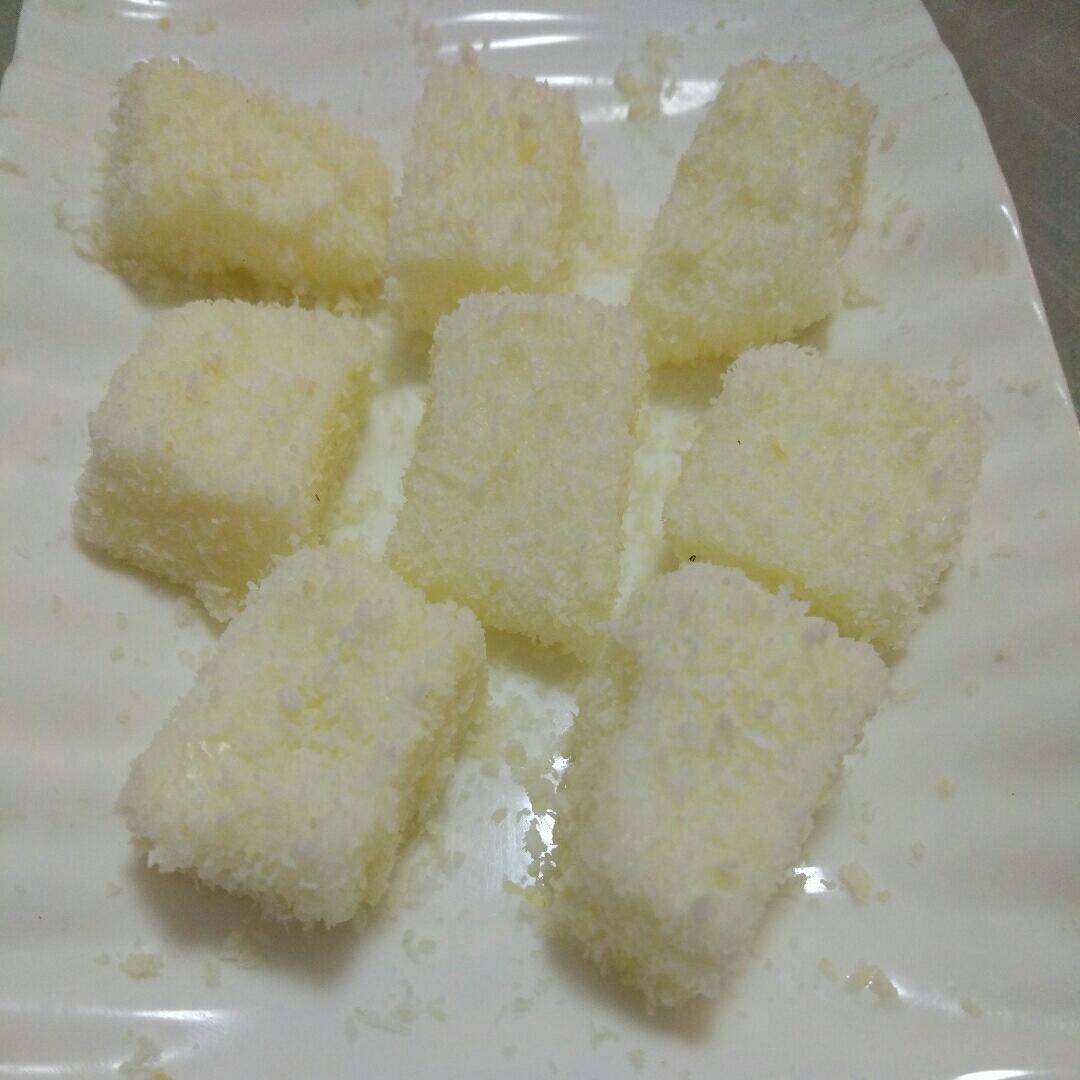 椰子奶糕（附上脆炸鲜奶做法）