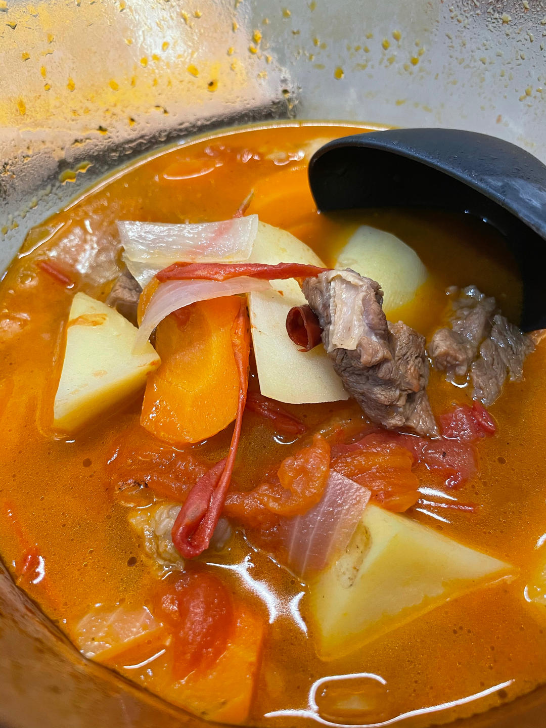 番茄土豆炖牛腩