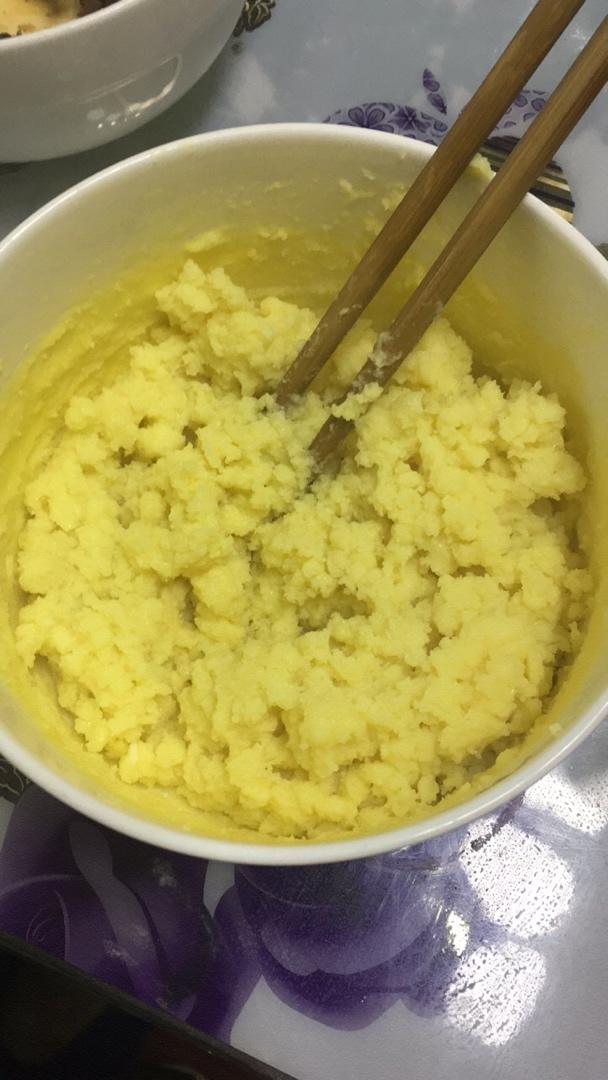 奶黄馅儿和奶黄包